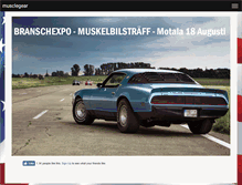 Tablet Screenshot of musclegear.se